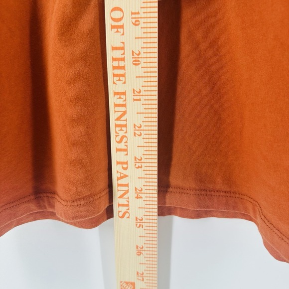 Big Bud Press Orange Striped Collar Mens Medium Short Sleeve Multicolor VTG CC18 - Picture 5 of 9